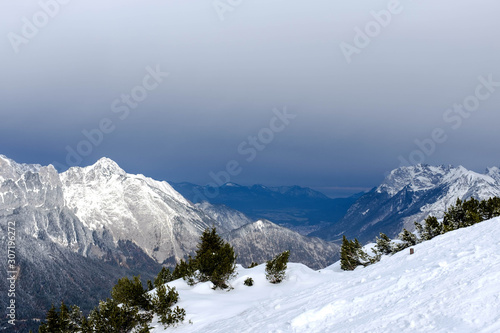 Wallpaper Mural Alpines Winterpanorama vom Seefelder Joch Torontodigital.ca