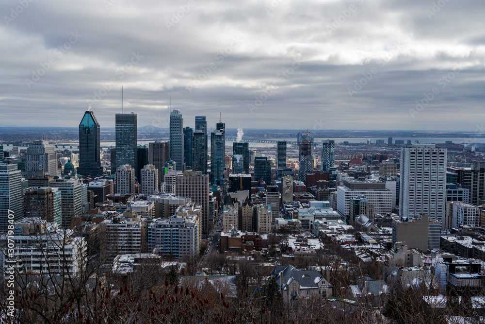 Fototapeta premium Z widokiem na Montreal