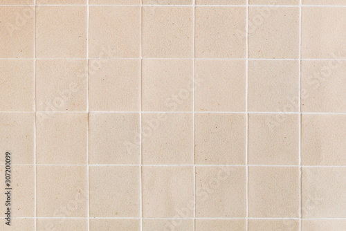 background and texture of stretch marks cracked on white cream glazed tile