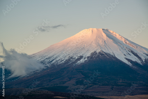 日の出　富士山　左スペース photo