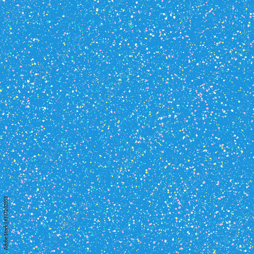 Blue White Pastel Multicolor Splatter Texture Background