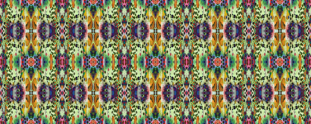 Watercolor Ethnic Design. Watercolor Ethnic Design.