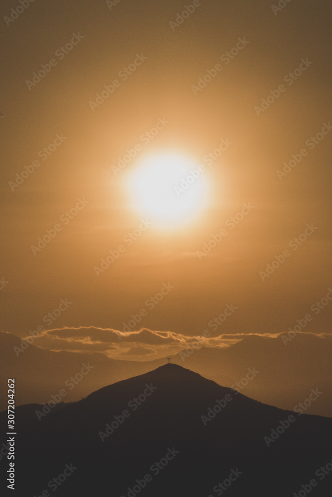 Sunset Chile