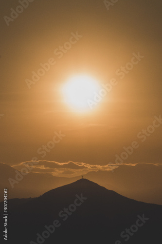 Sunset Chile photo
