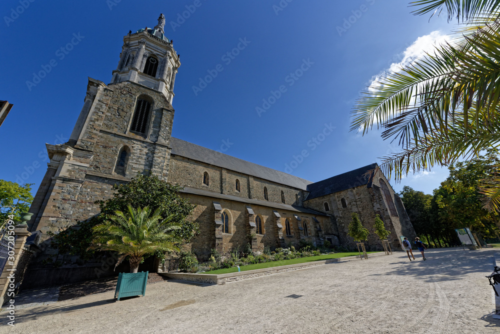 Église Notre-Dame-En-Saint-Mélaine de Rennes, Ile-et-Vilaine, Bretagne, France