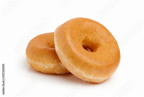 Two donut with white background