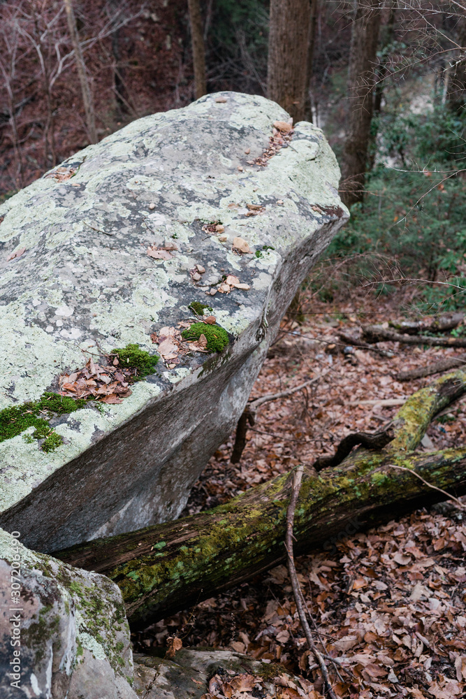 Large Boulders on Mountain Large Boulders on Mountain