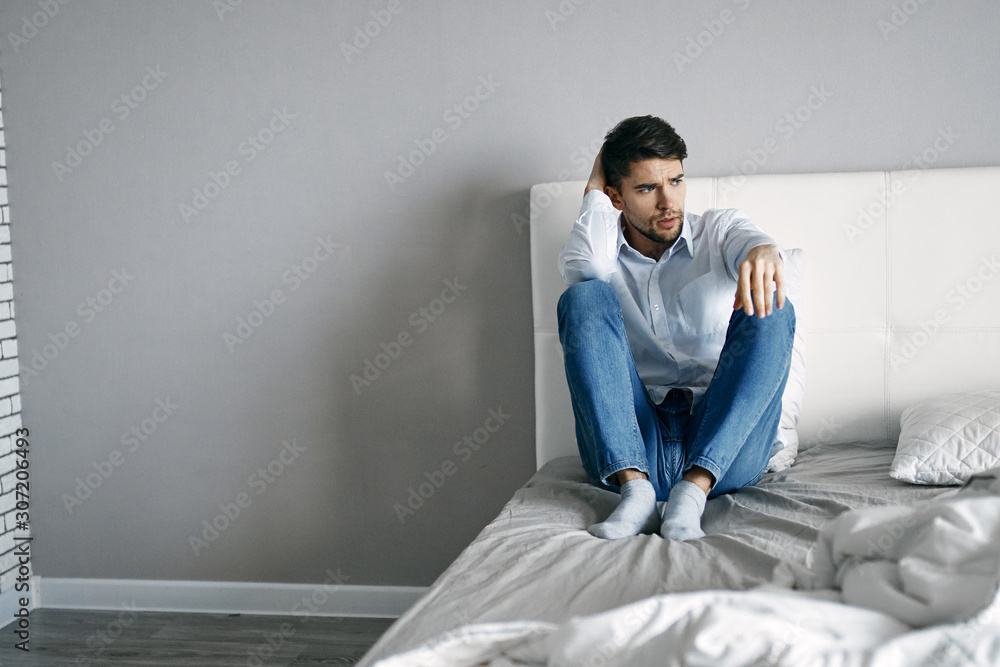 businessman sitting on sofa and working on laptop businessman sitting on sofa and working on laptop