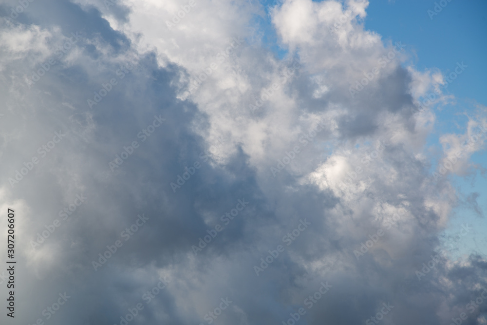 Obraz premium 動く雲 冬
