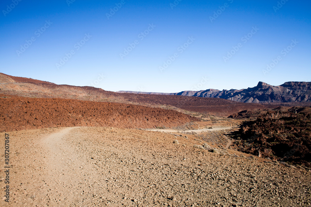 Teide National Park on Tenerife, Canary Islands, Spain. Teide National Park on Tenerife, Canary Islands, Spain.