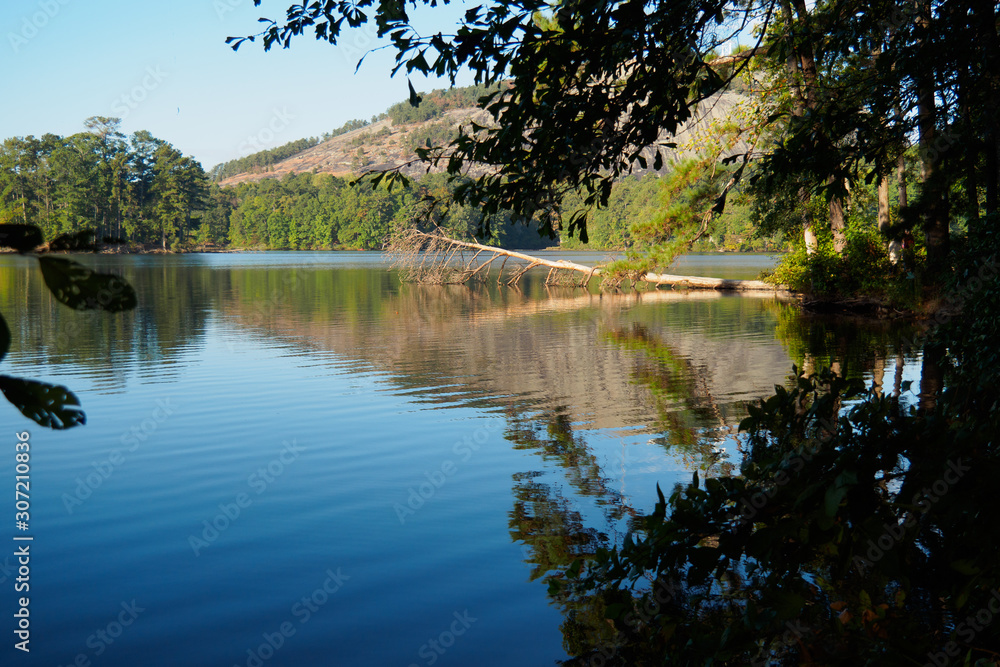 Fototapeta premium Wasser spiegelung