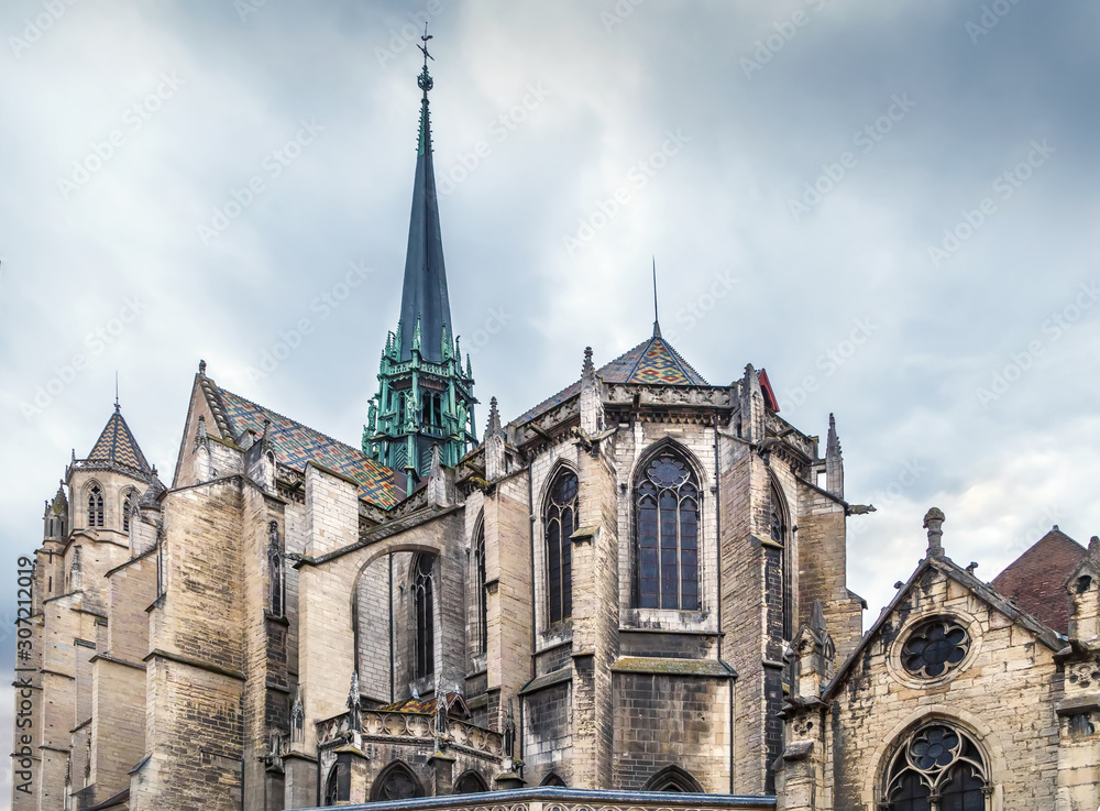 Fototapeta premium Dijon Cathedral, France