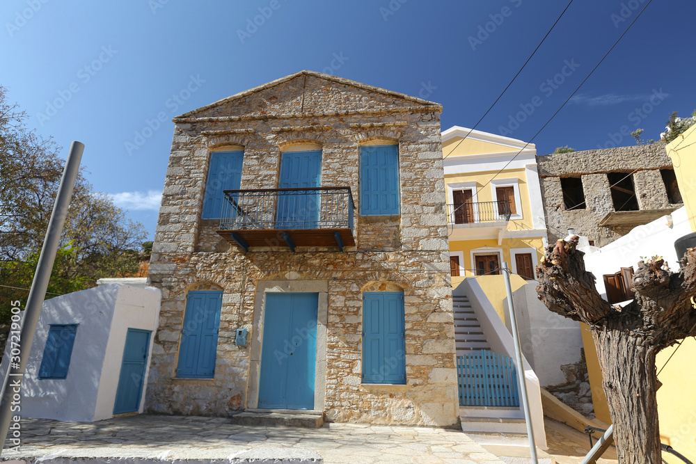 House in Symi Island, Greece