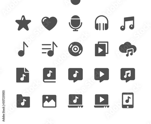 9 Audio_Video v3 UI Pixel Perfect Well-crafted Vector Solid Icons 48x48 Ready for 24x24 Grid for Web Graphics and Apps. Simple Minimal Pictogram