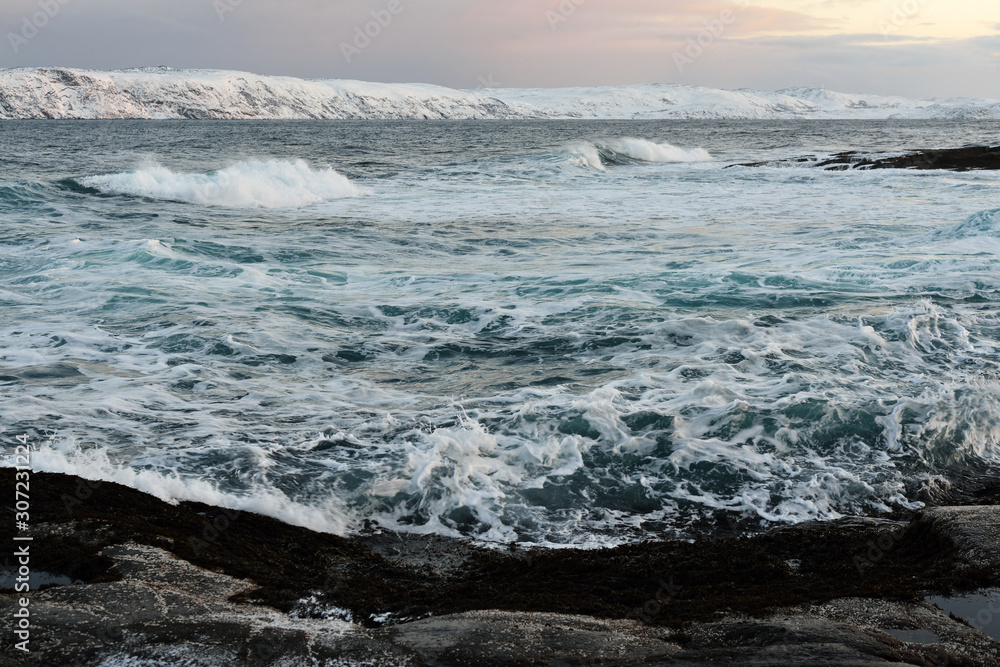 Fototapeta premium Arctic, Russia, Barents sea