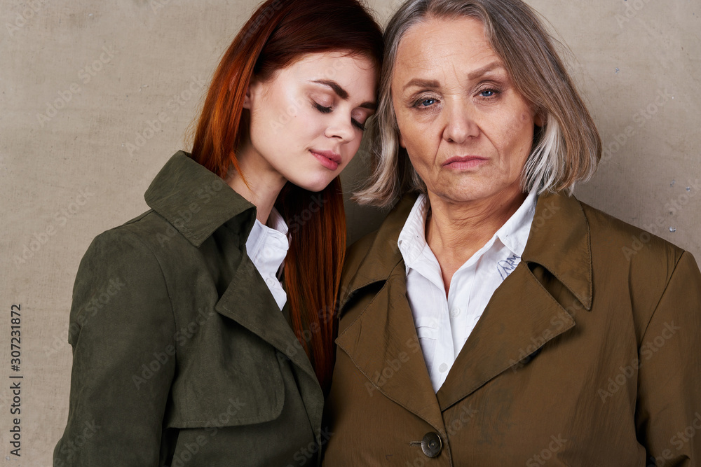portrait of two businesswomen portrait of two businesswomen