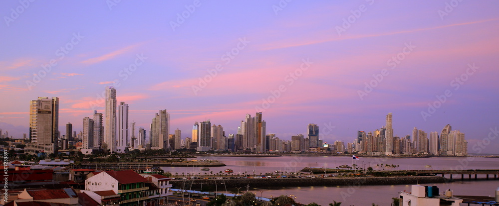 Fototapeta premium Skyline of Panama City