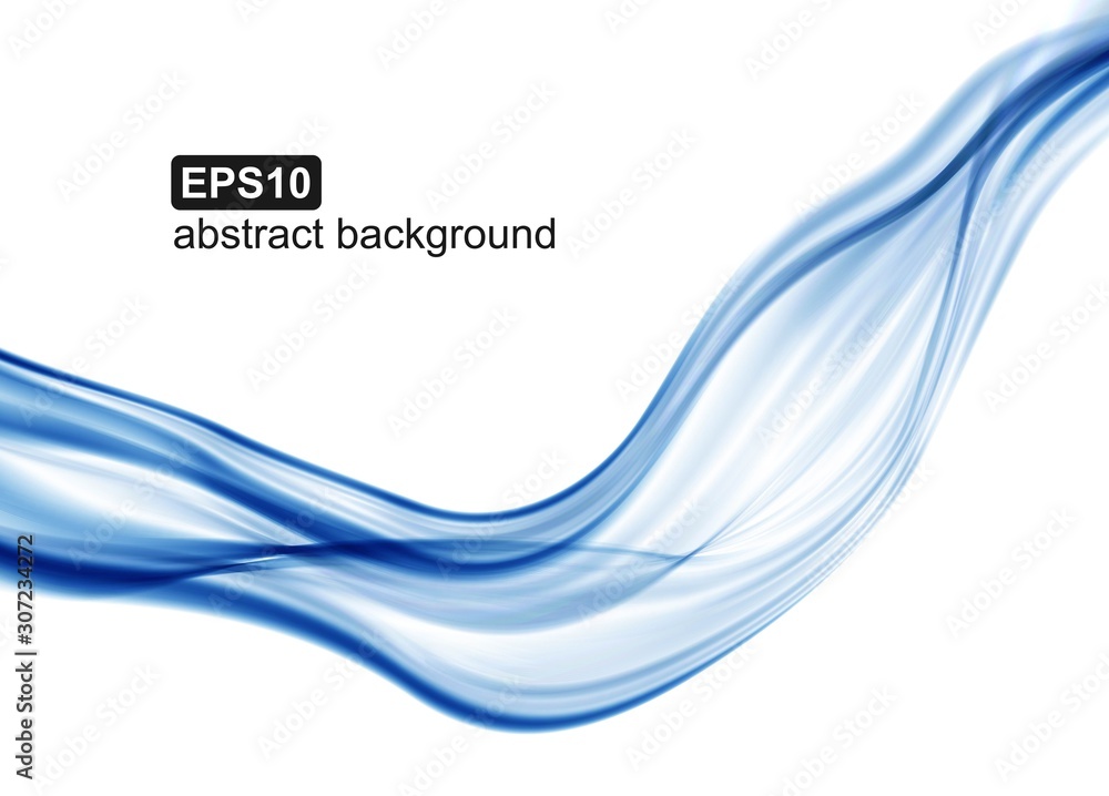 Abstract background. Blue waves on white background for presentation, website, flyers, brochures. Abstract background. Blue waves on white background for presentation, website, flyers, brochures.