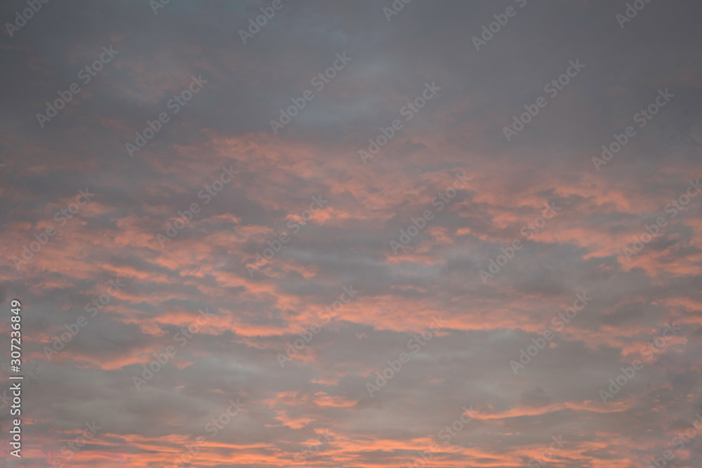 Pale blue and pink csumsrt cloudscape 