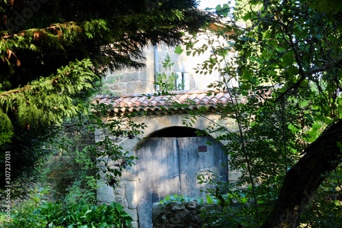 porche en pierre