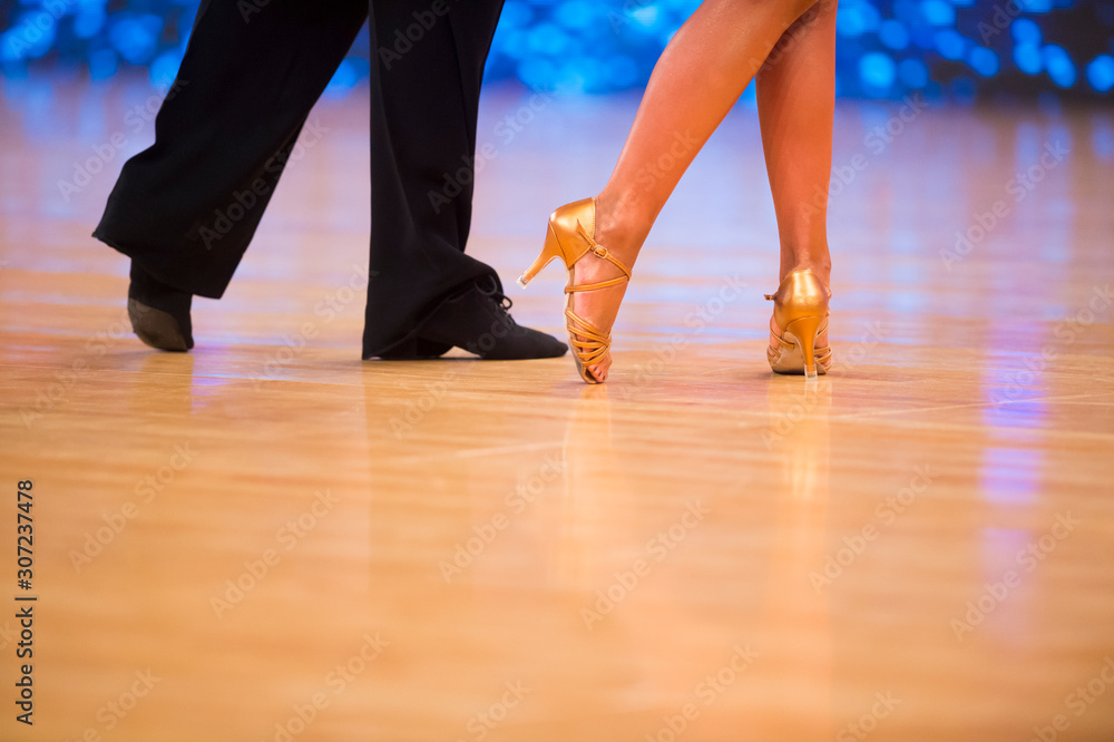 Woman and man dancer latino international dancing Woman and man dancer latino international dancing