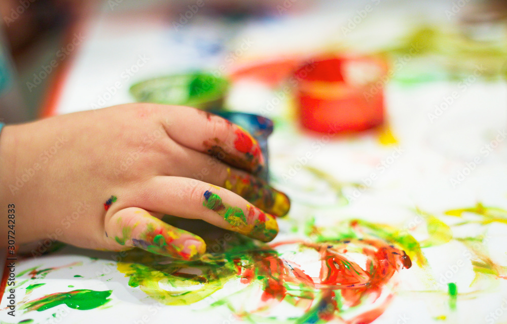 Finger painting Finger painting