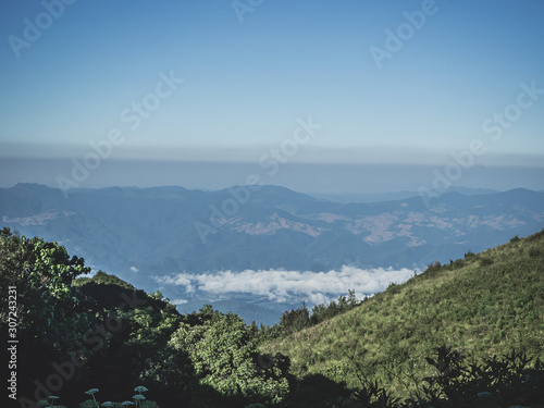 Landscape of Mountain at Doi Inthanon National Park , Thailand