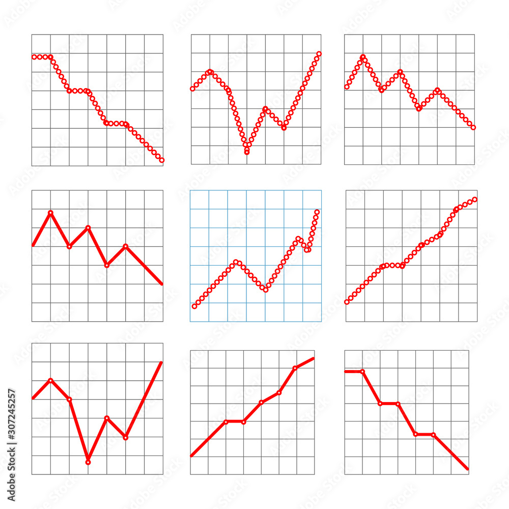 line business graphs showing performance and sales line business graphs showing performance and sales