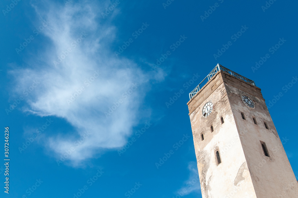 Skala de la Ville Ramparts and Clocktower Essaouira Morocco