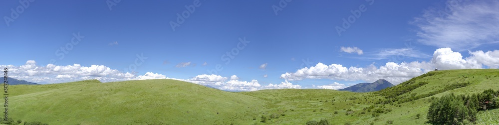 高原の風景 高原の風景