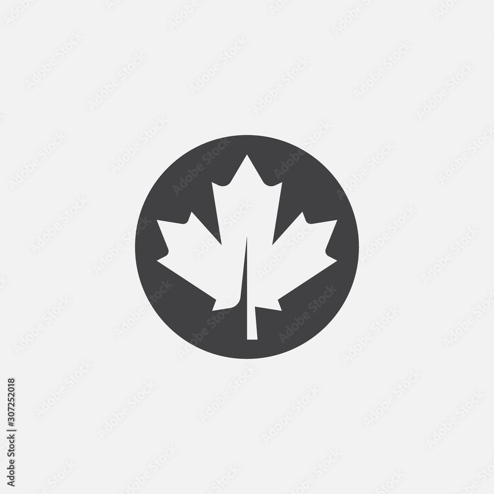 Maple leaf logo template vector icon illustration, Maple leaf vector illustration, Canadian vector symbol, Red maple leaf, Canada symbol, Red Canadian Maple Leaf Maple leaf logo template vector icon illustration, Maple leaf vector illustration, Canadian vector symbol, Red maple leaf, Canada symbol, Red Canadian Maple Leaf