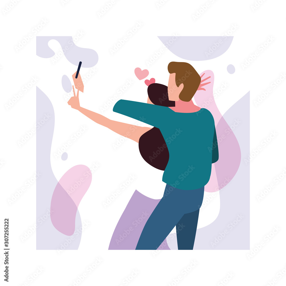 couple of people in love, man and woman embracing each other affectionately couple of people in love, man and woman embracing each other affectionately