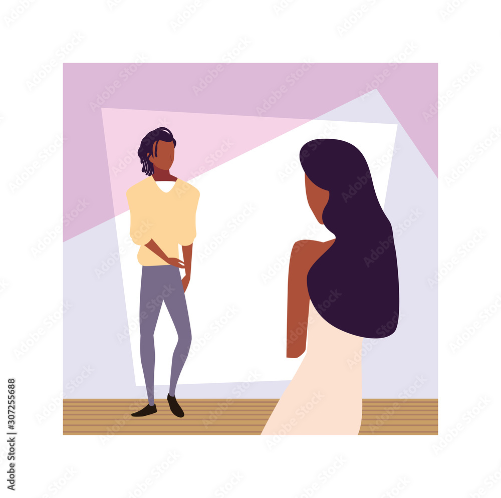 couple of people faceless standing couple of people faceless standing