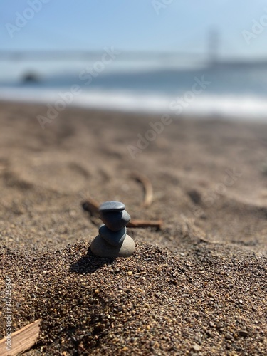 Rocks on the beach