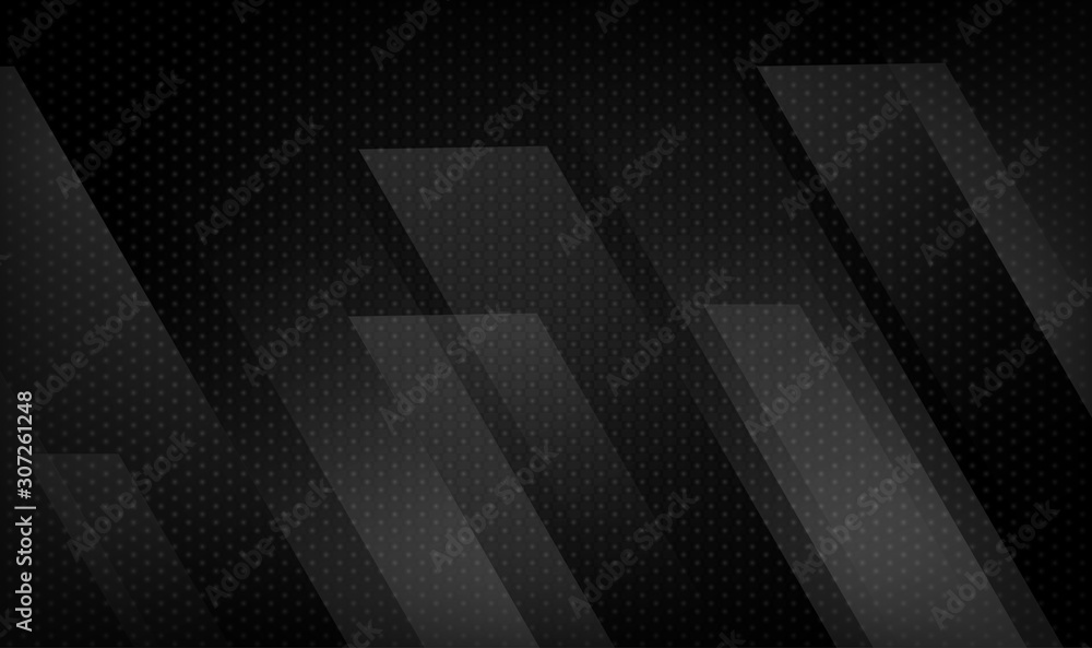 Black abstract geometric background with dots textured and diagonal lines. Modern shape concept. Black abstract geometric background with dots textured and diagonal lines. Modern shape concept.