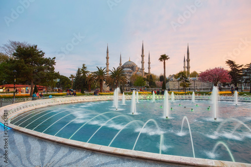 the Sultanahmet Mosque