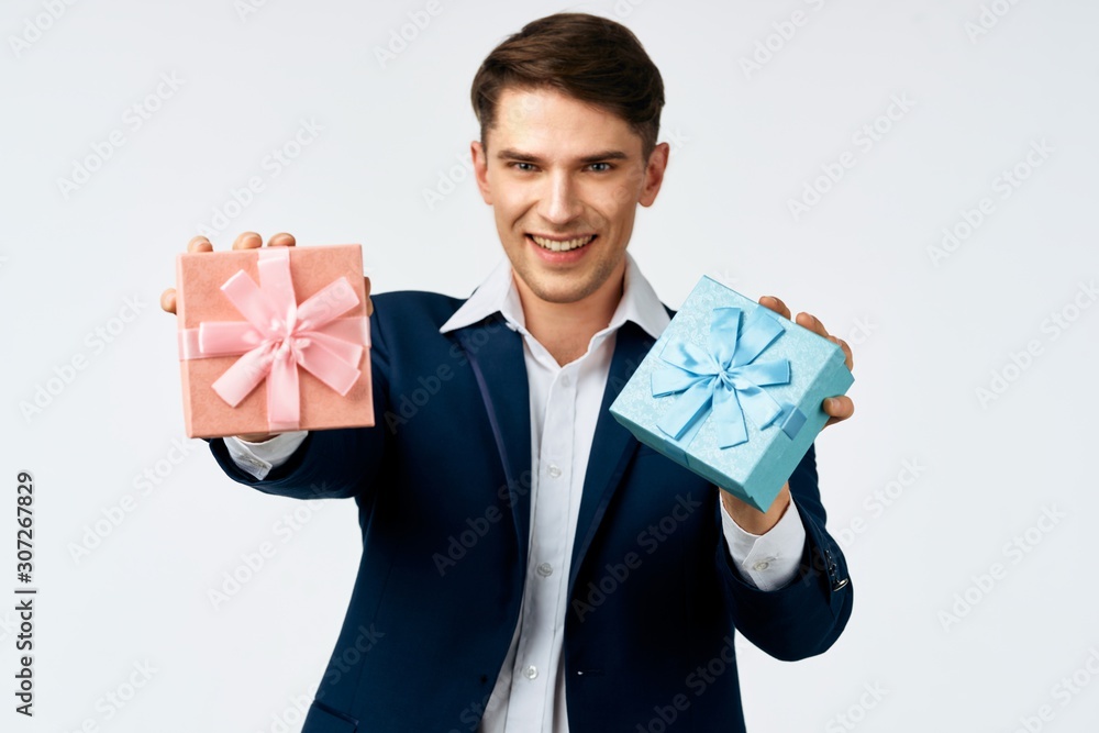 businessman with money