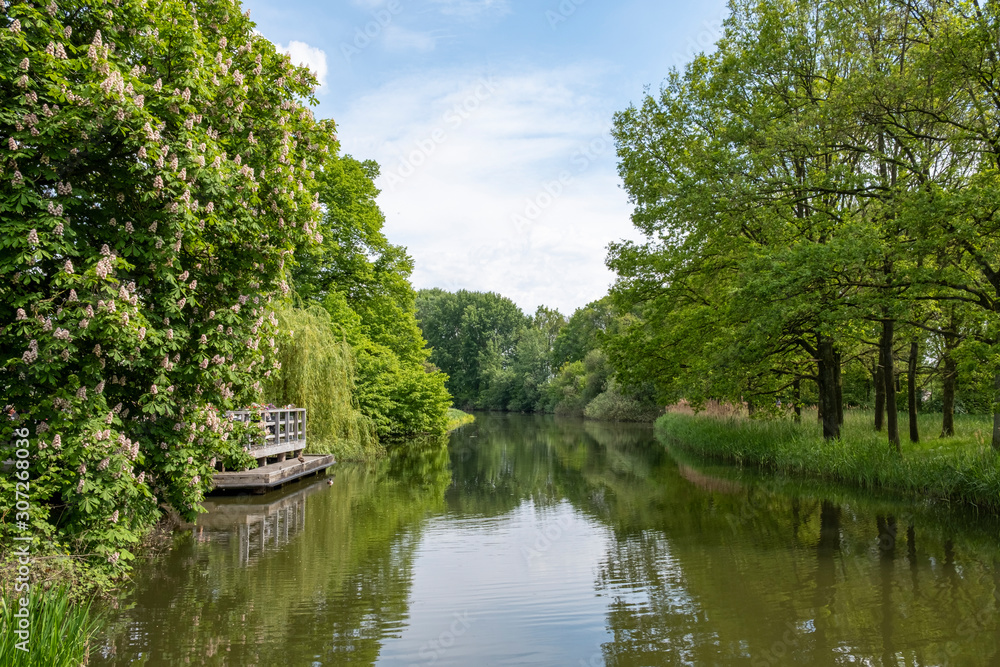 Obraz premium Die Berkel bei Eibergen