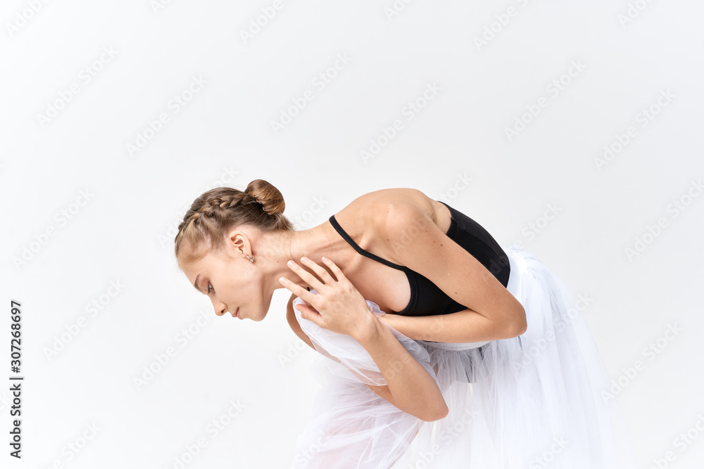 Obraz premium Woman ballerina dance