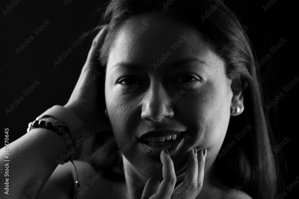 Fototapeta premium Sesión Blanco y negro