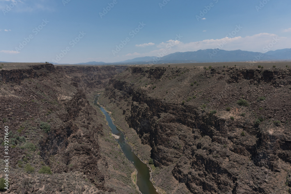 Rio Grande Gorge landscape. Rio Grande Gorge landscape.