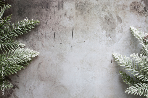 Winter Holiday Tree Backgro...