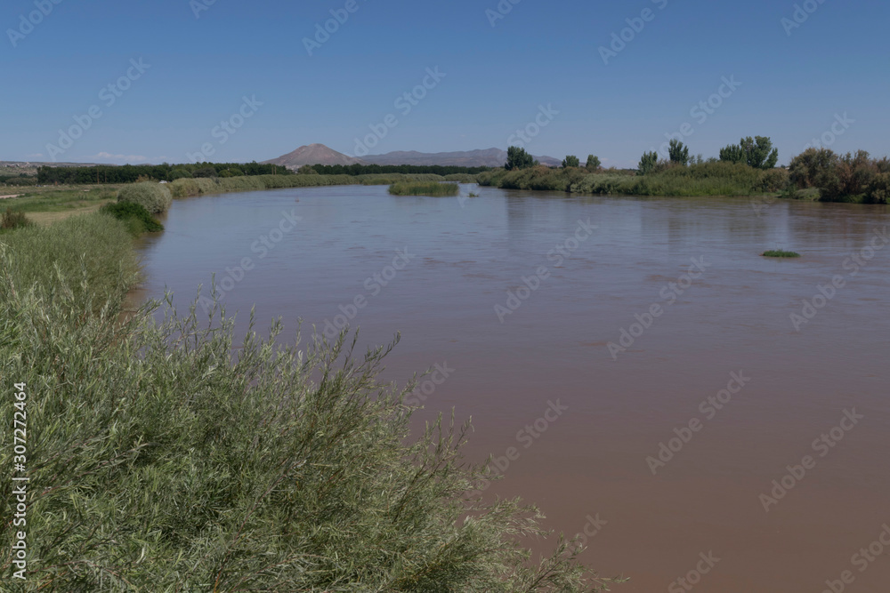 Rio Grande, New Mexico view