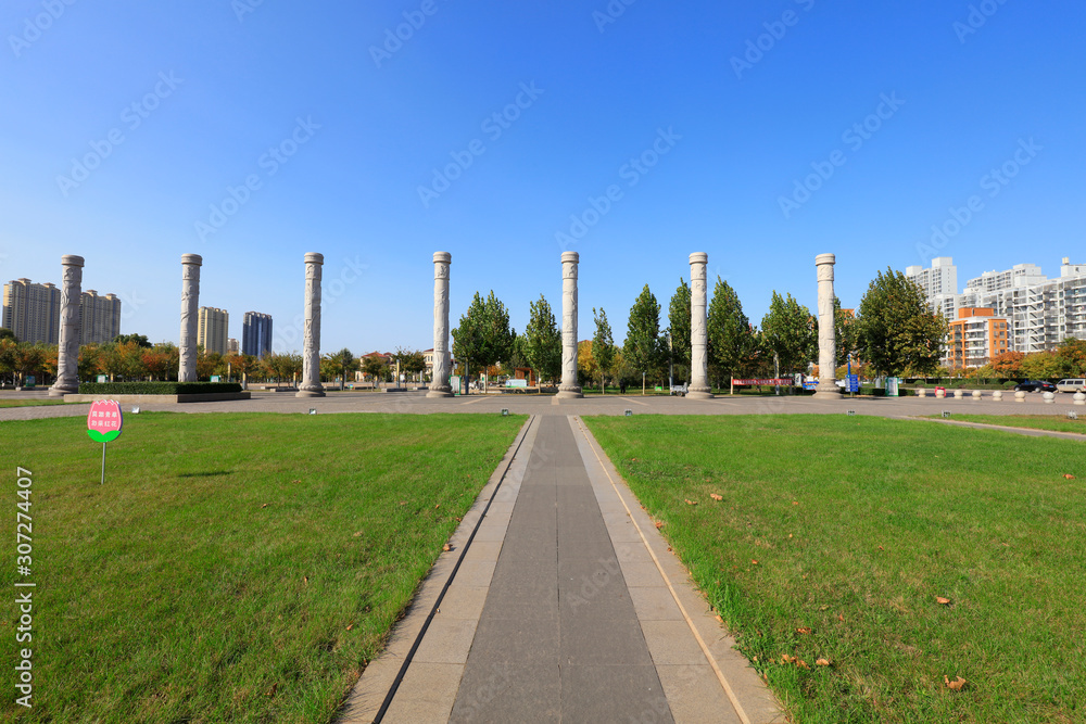 City Park Architectural scenery