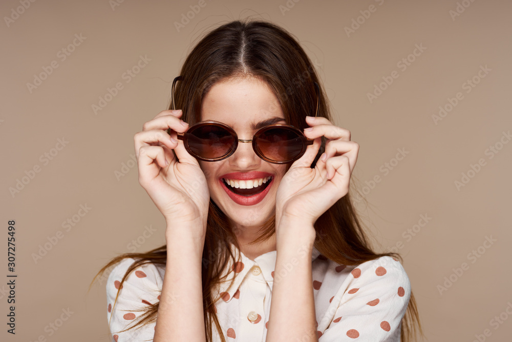 young woman with glasses young woman with glasses