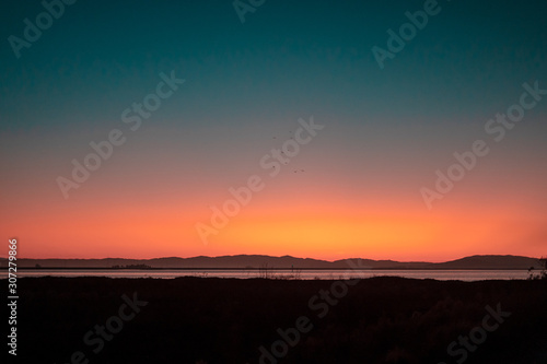 Beautiful Sunset Gradient in California  © Jennifer