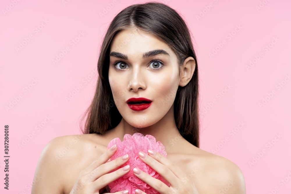 beautiful woman bare shoulders spa treatments clean skin beautiful woman bare shoulders spa treatments clean skin
