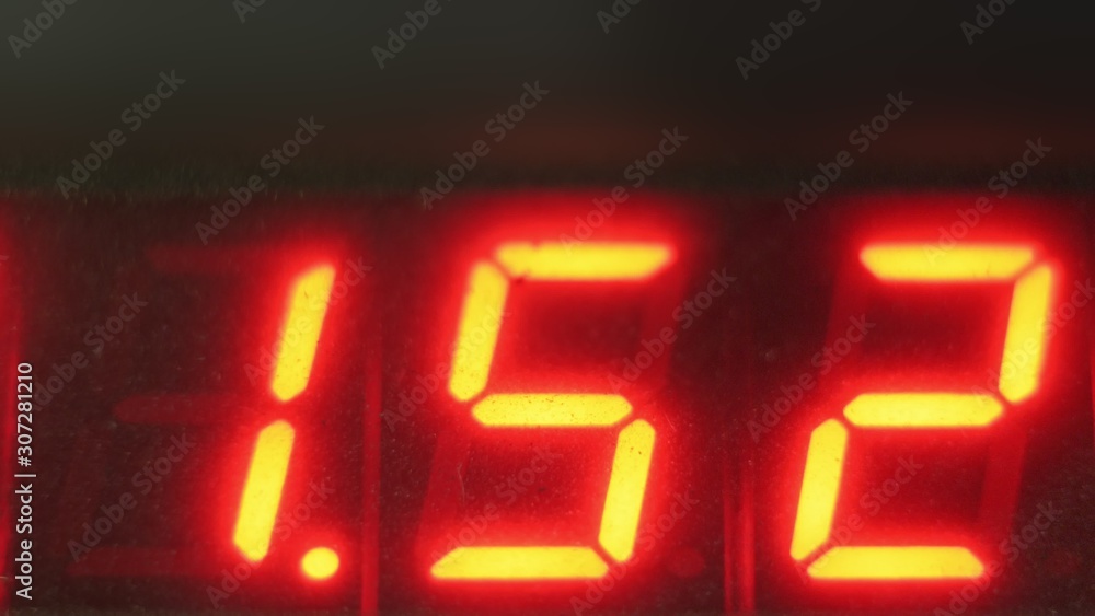 Electronic digital dial meter counter pipe. Manufacture of plastic water pipes of the factory. Process of making plastic tubes on the machine tool with the use of water and air pressure. Electronic digital dial meter counter pipe. Manufacture of plastic water pipes of the factory. Process of making plastic tubes on the machine tool with the use of water and air pressure.