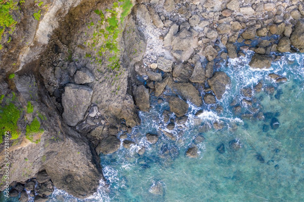 Amazing landscape partial part of Batanes Island located in Philippines.. Image shot by drone. Amazing landscape partial part of Batanes Island located in Philippines.. Image shot by drone.