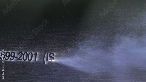Fotografija Laser Marking Machine Engraving
